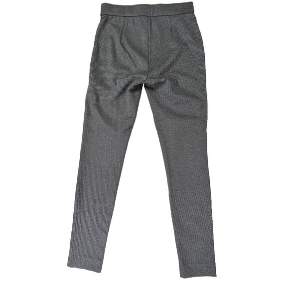 Theory Adbelle Flannel Tweed Leggings Skinny Stretch Pants Ponte Knit Pull On S - Picture 4 of 12